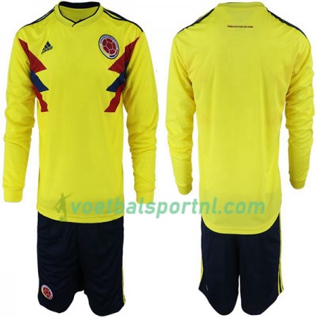Colombia Kind Thuis Tenue WK voetbal 2018 L/S